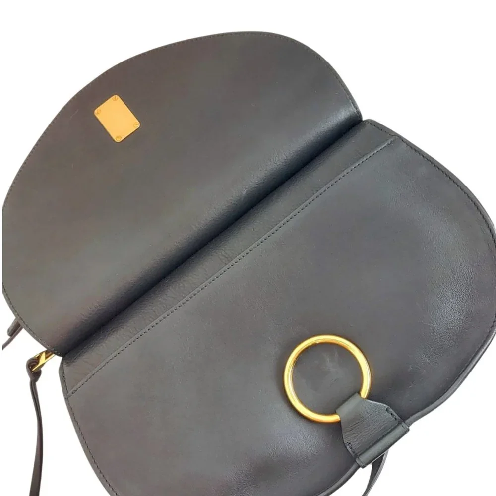 Chloe Goldie Medium Black Leather Shoulder Bag - Picture 12 of 16